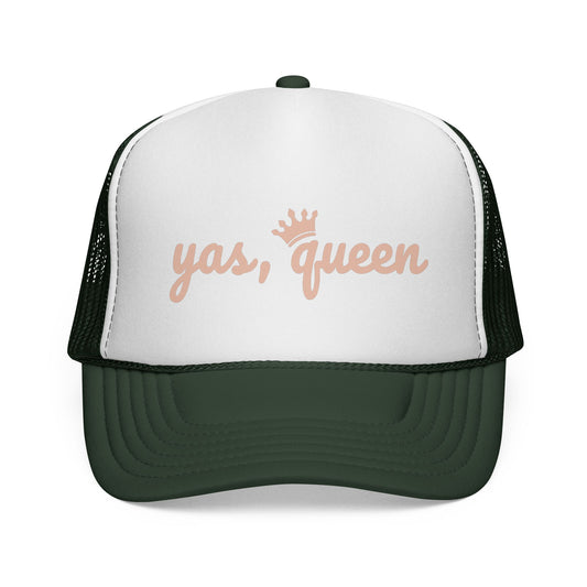 Unisex Trucker Cap — 'Yas Queen'