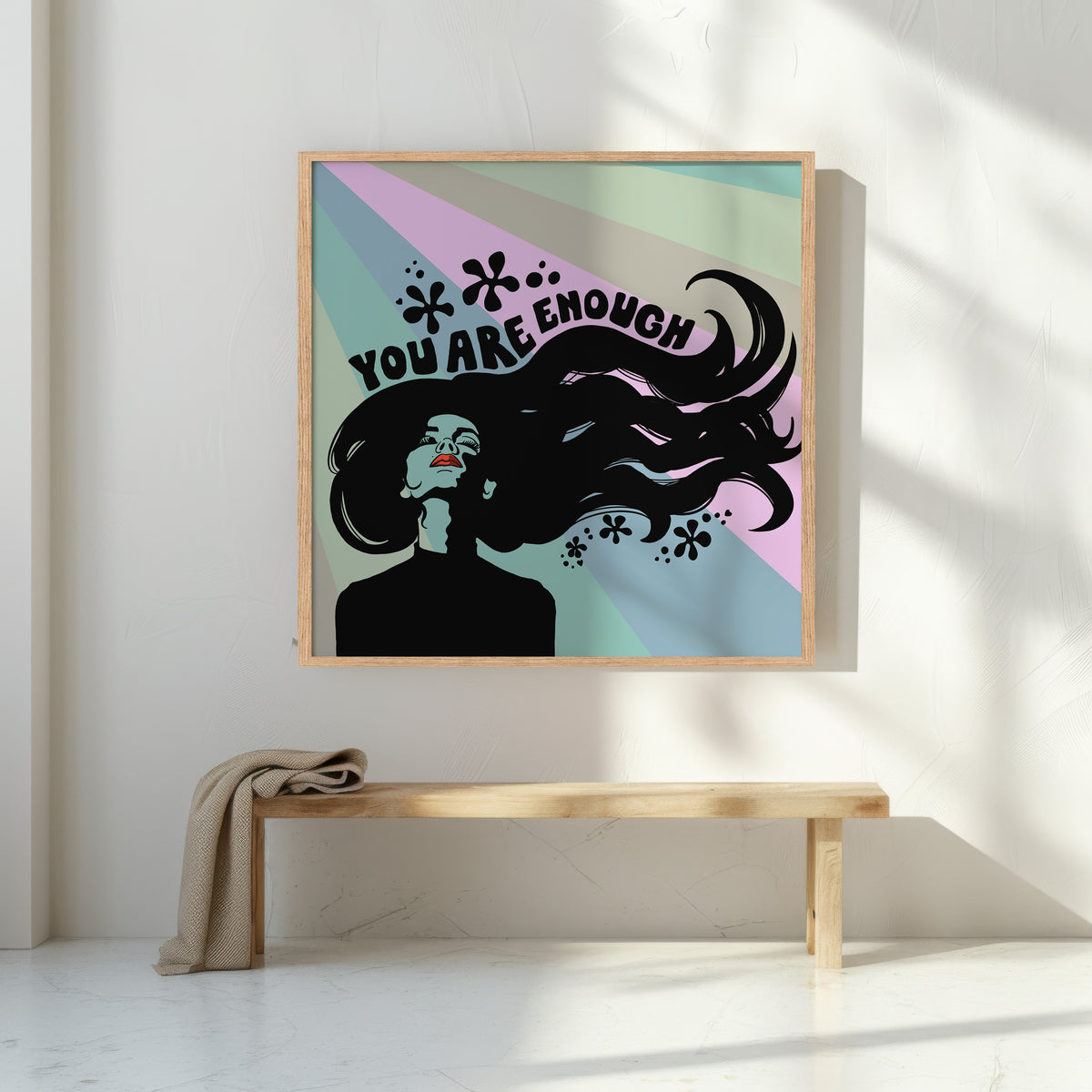 Canvas Print: You Are Enough