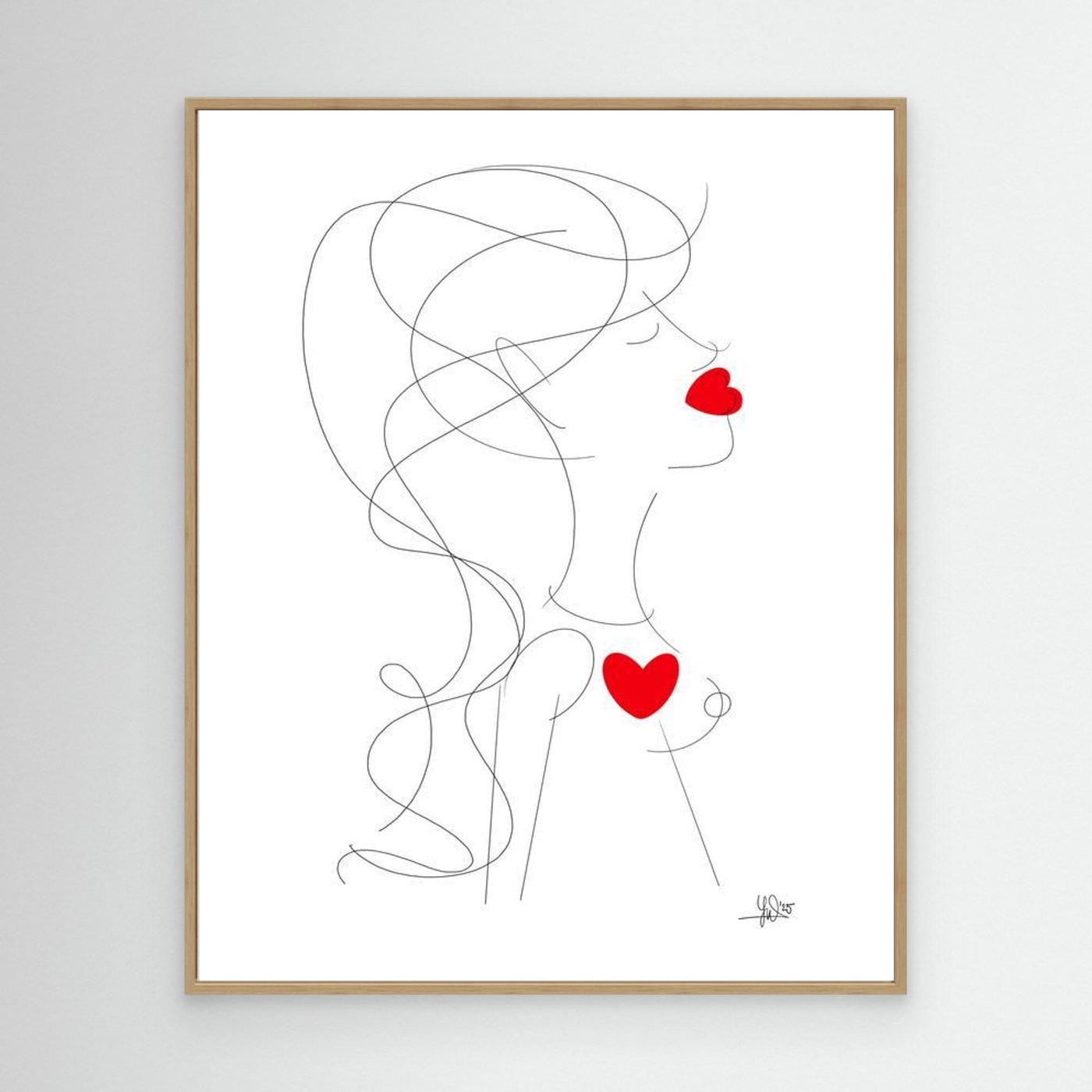 Canvas Print: Peace of Her (WW)