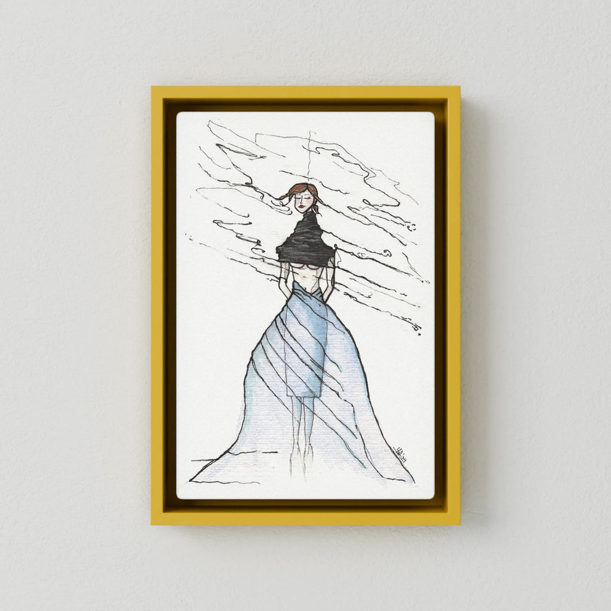Canvas Print: Bound - A Transformational Journey Within (Colour Frames)