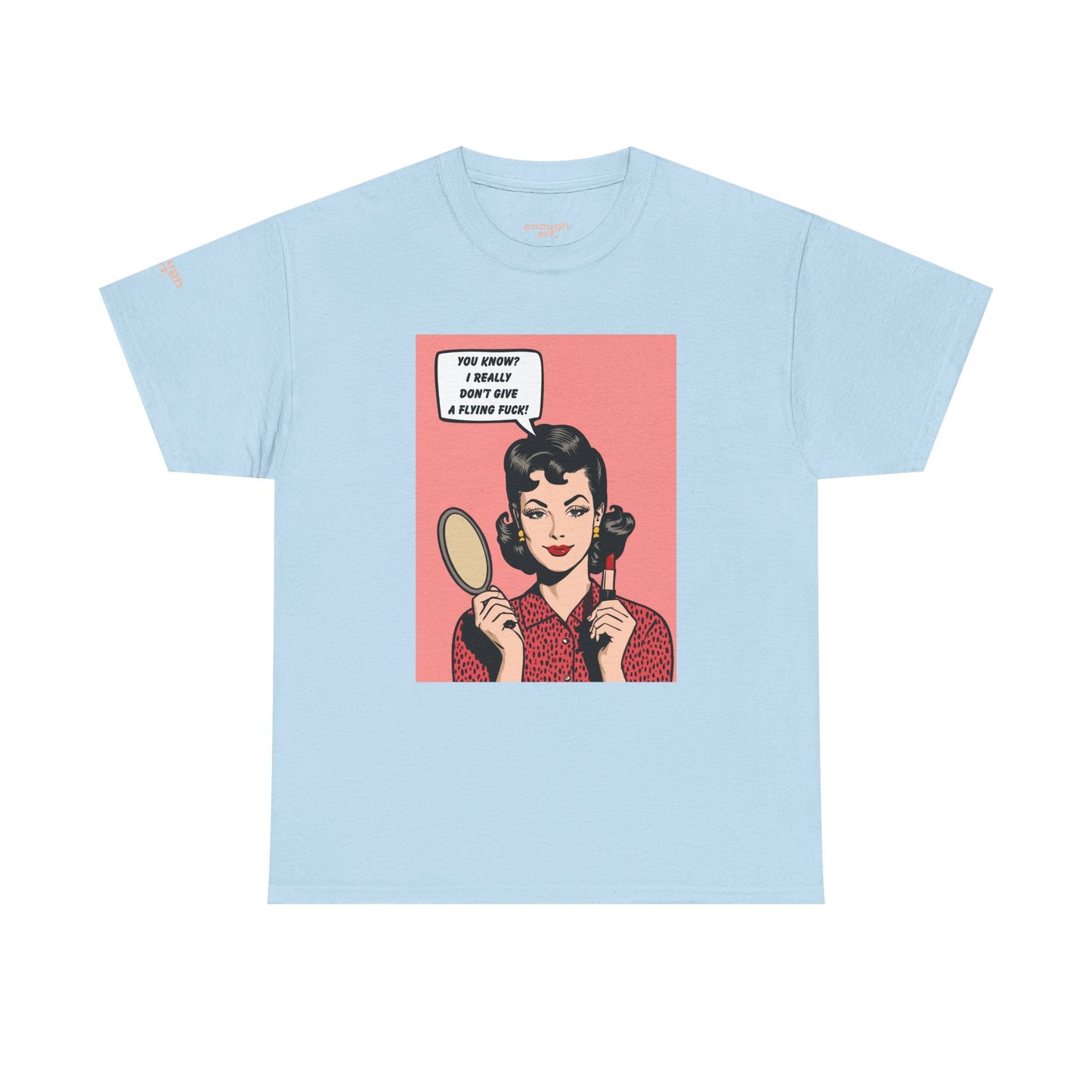 Unisex Tee — 'I don't give a flying fuck!'