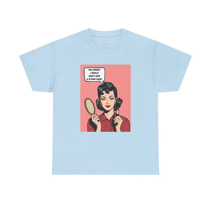 Unisex Tee — 'I don't give a flying fuck!'