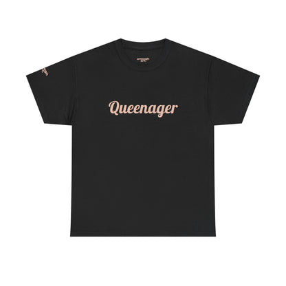Unisex Tee — 'Queenager'