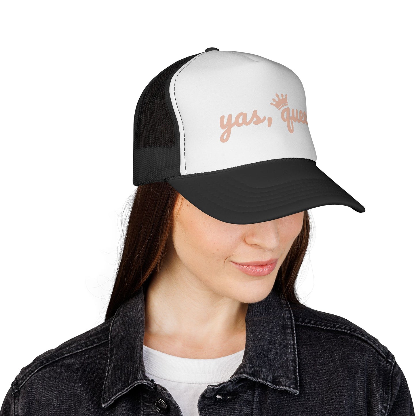 Unisex Trucker Cap — 'Yas Queen'
