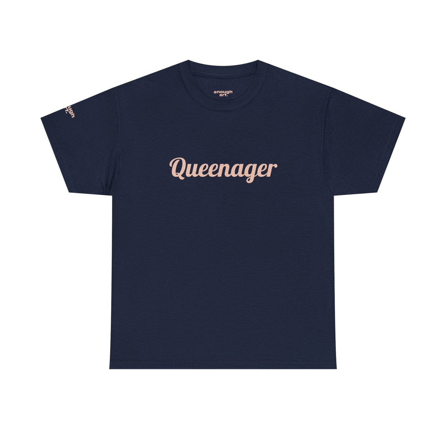 Unisex Tee — 'Queenager'