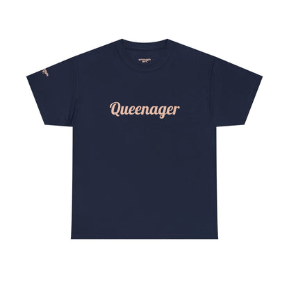 Unisex Tee — 'Queenager'
