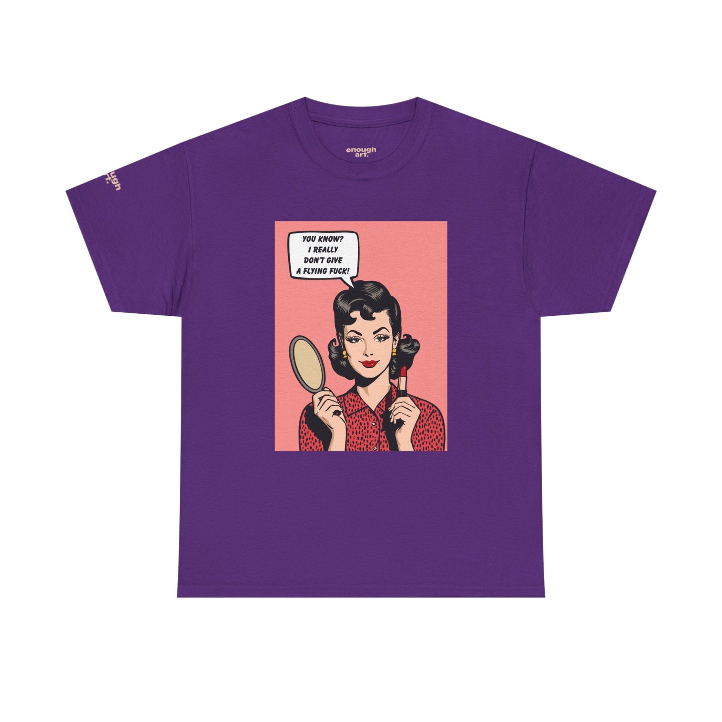 Unisex Tee — 'I don't give a flying fuck!'