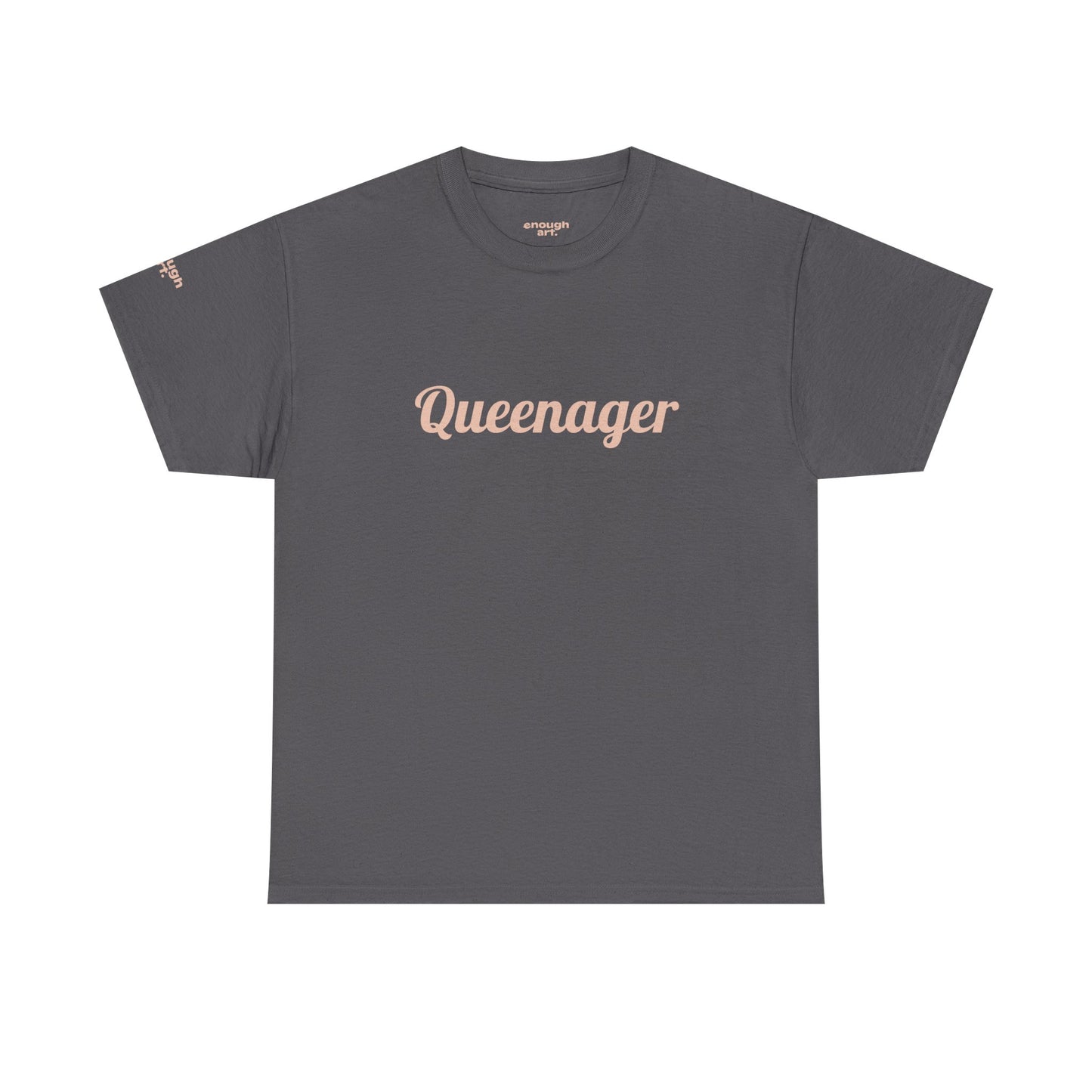 Unisex Tee — 'Queenager'