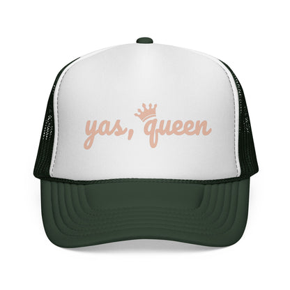 Unisex Trucker Cap — 'Yas Queen'