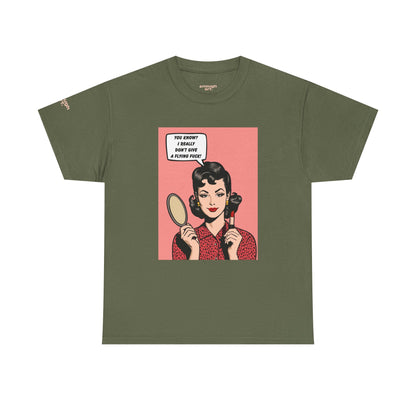 Unisex Tee — 'I don't give a flying fuck!'
