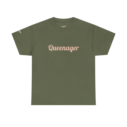 Unisex Tee — 'Queenager'