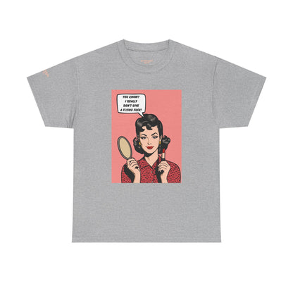 Unisex Tee — 'I don't give a flying fuck!'