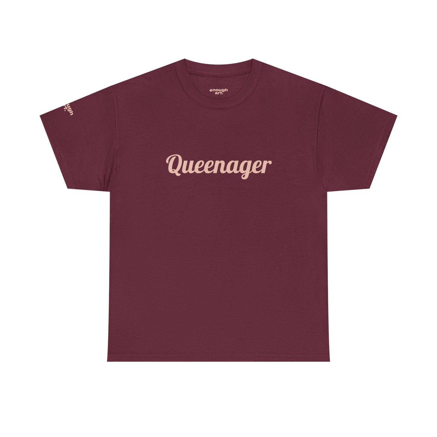 Unisex Tee — 'Queenager'