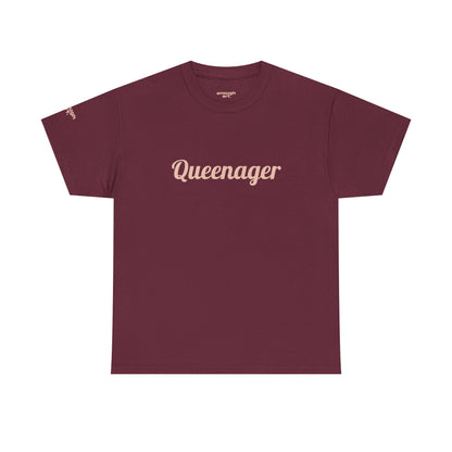 Unisex Tee — 'Queenager'