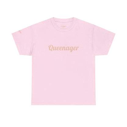 Unisex Tee — 'Queenager'