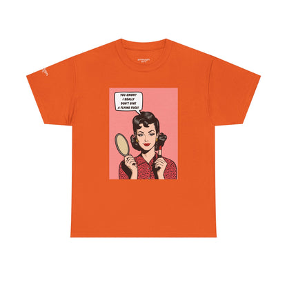 Unisex Tee — 'I don't give a flying fuck!'