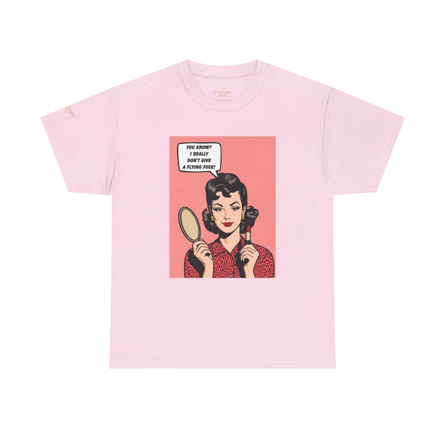 Unisex Tee — 'I don't give a flying fuck!'