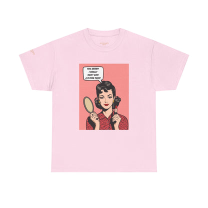 Unisex Tee — 'I don't give a flying fuck!'