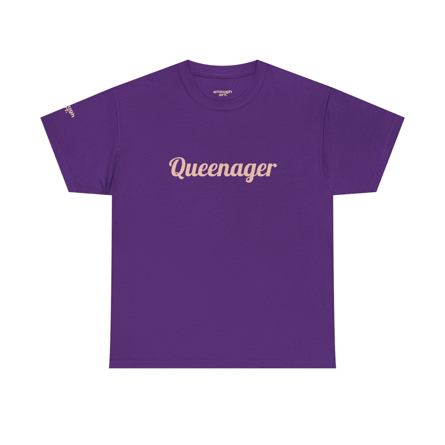 Unisex Tee — 'Queenager'