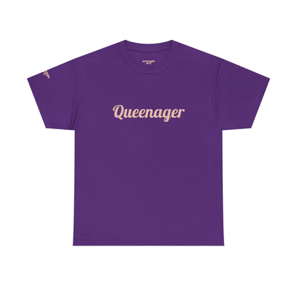 Unisex Tee — 'Queenager'