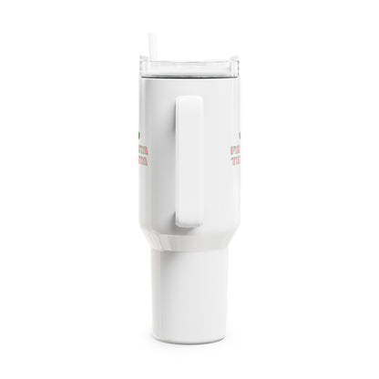 'First fiesta, then siesta' Tumbler, 40oz