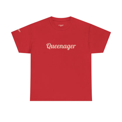 Unisex Tee — 'Queenager'