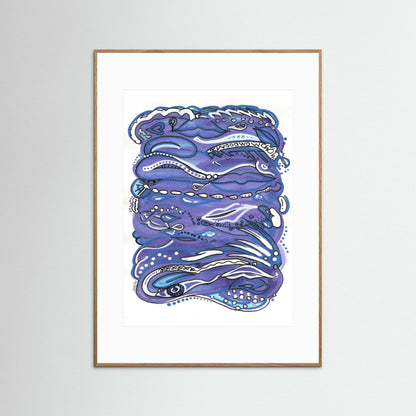 Art Print: Waves of Lust