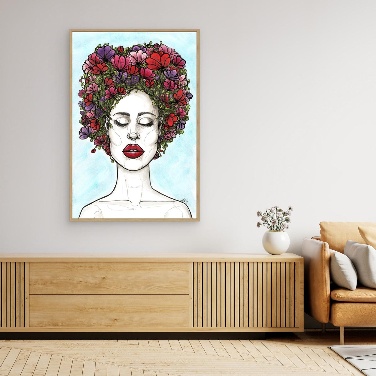 Canvas Print: The Rebirth of Eve