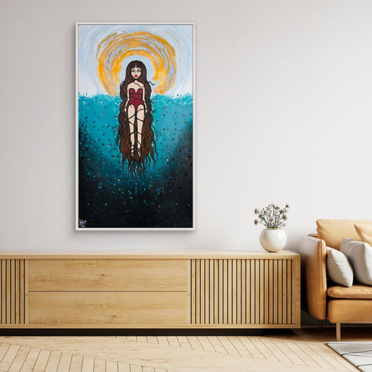 Canvas Print: The Epiphany of Yemanya