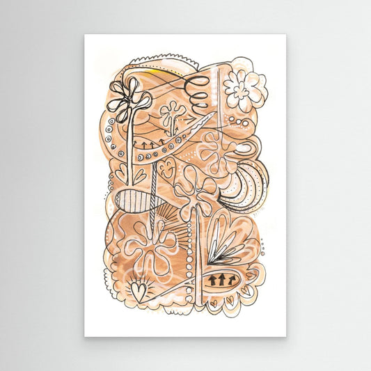 Canvas Print: Waves of Growth