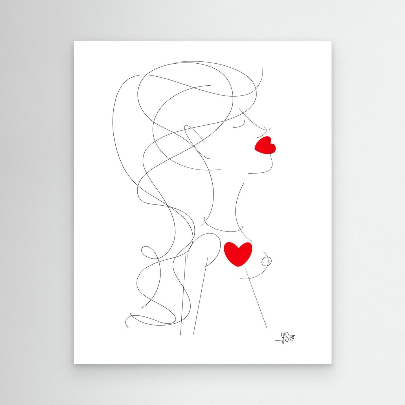 Canvas Print: Peace of Her (WW)