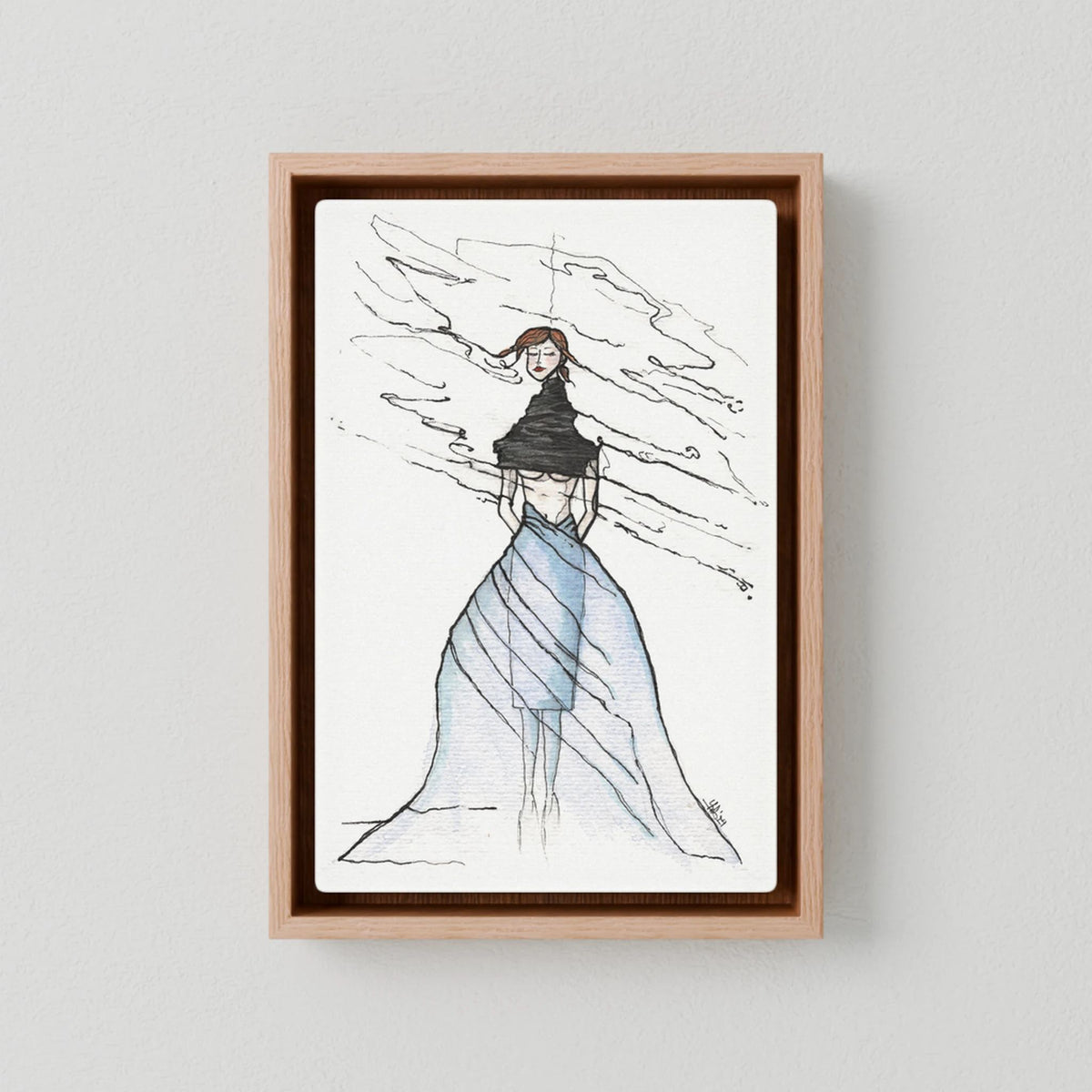 Canvas Print: Bound - A Transformational Journey Within (Colour Frames)