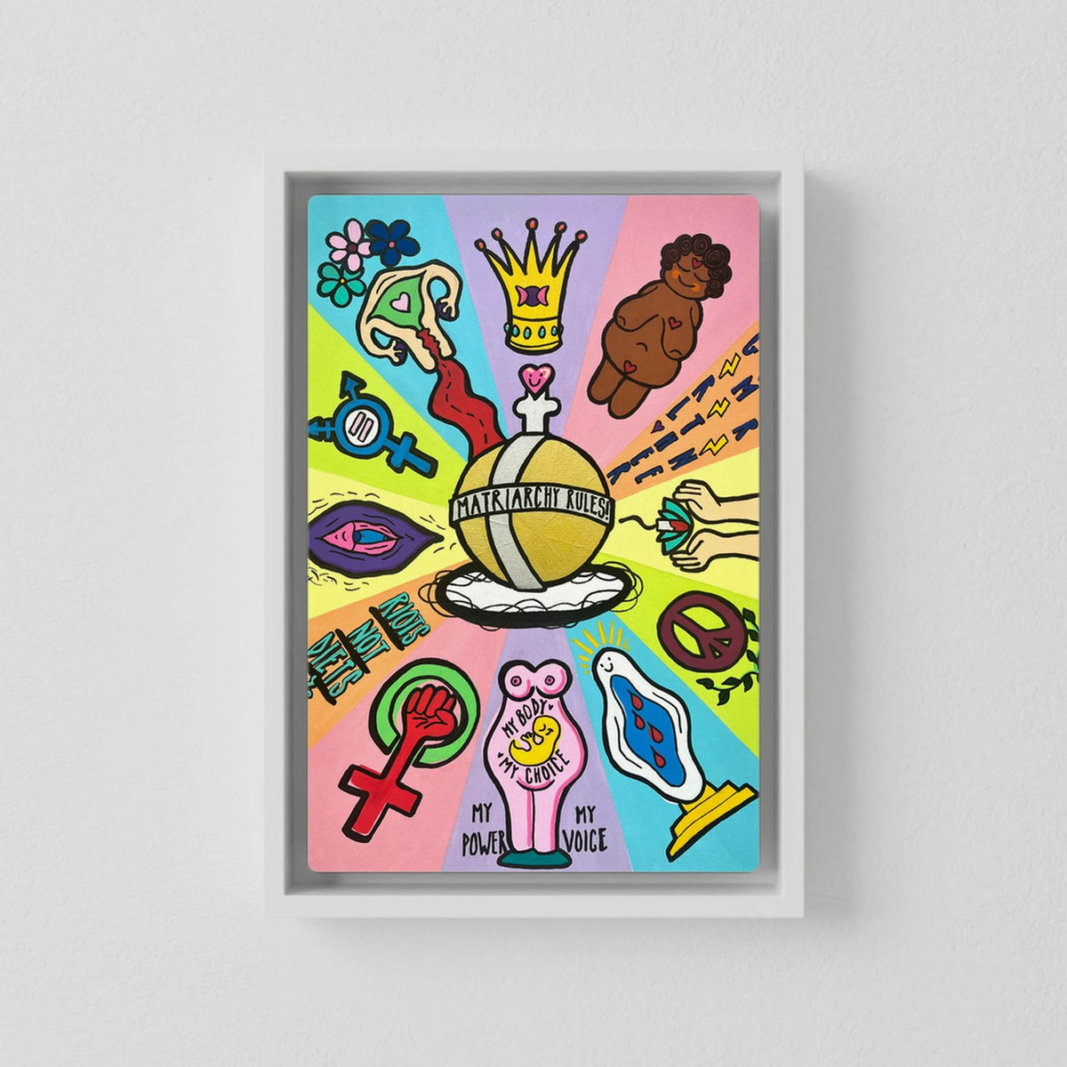 Matriarchy Rules! (Colour Frames)