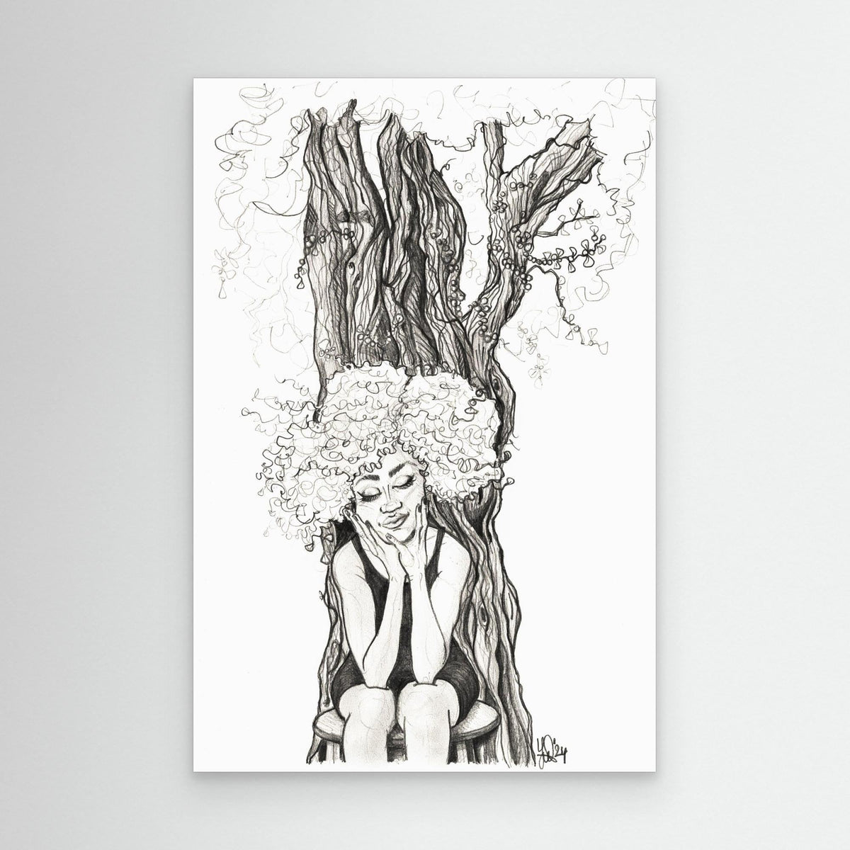 Canvas Print: Bijoux - Mother Earth