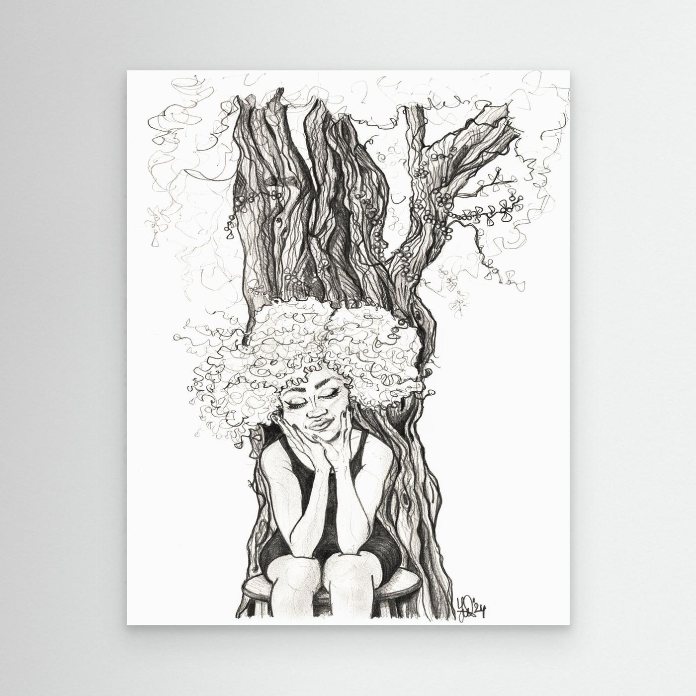 Canvas Print: Bijoux - Mother Earth (WW)