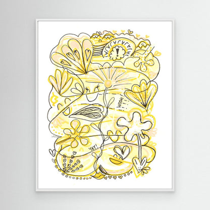 Canvas Print: Waves of Happiness (WW)