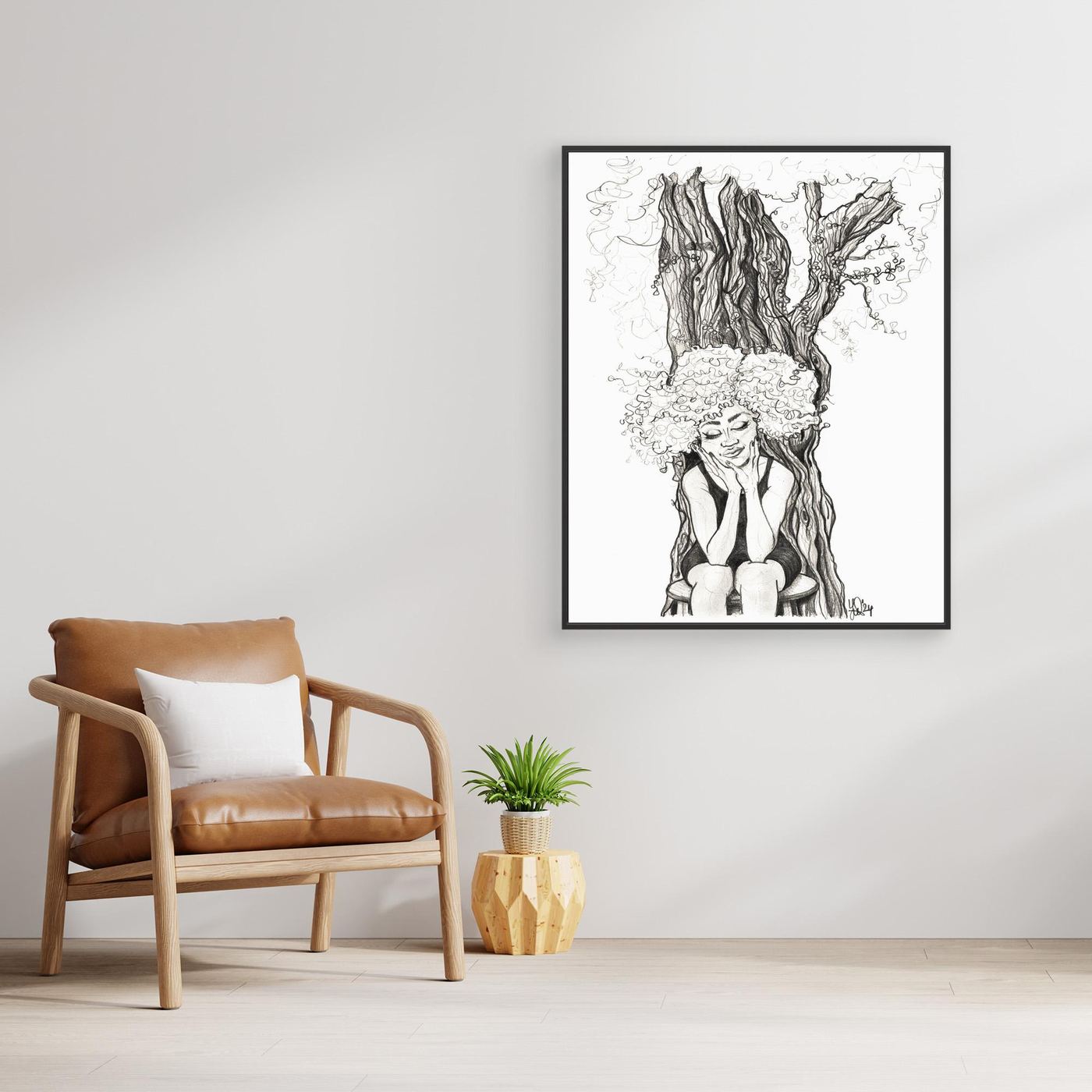 Canvas Print: Bijoux - Mother Earth (WW)