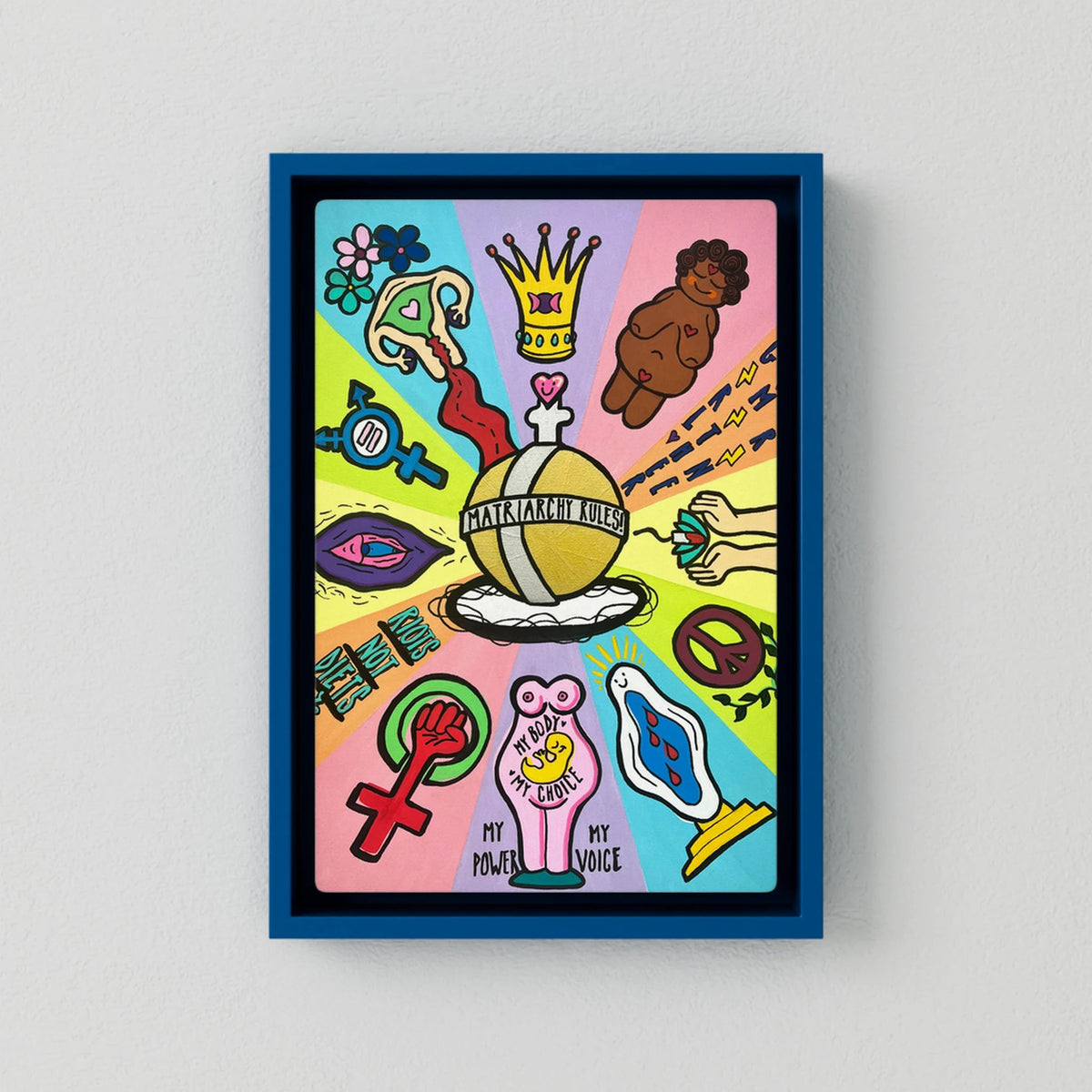 Matriarchy Rules! (Colour Frames)