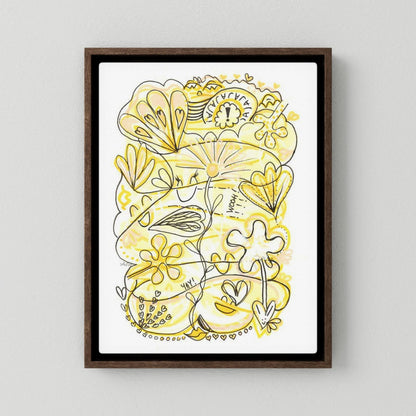 Canvas Print: Waves of Happiness