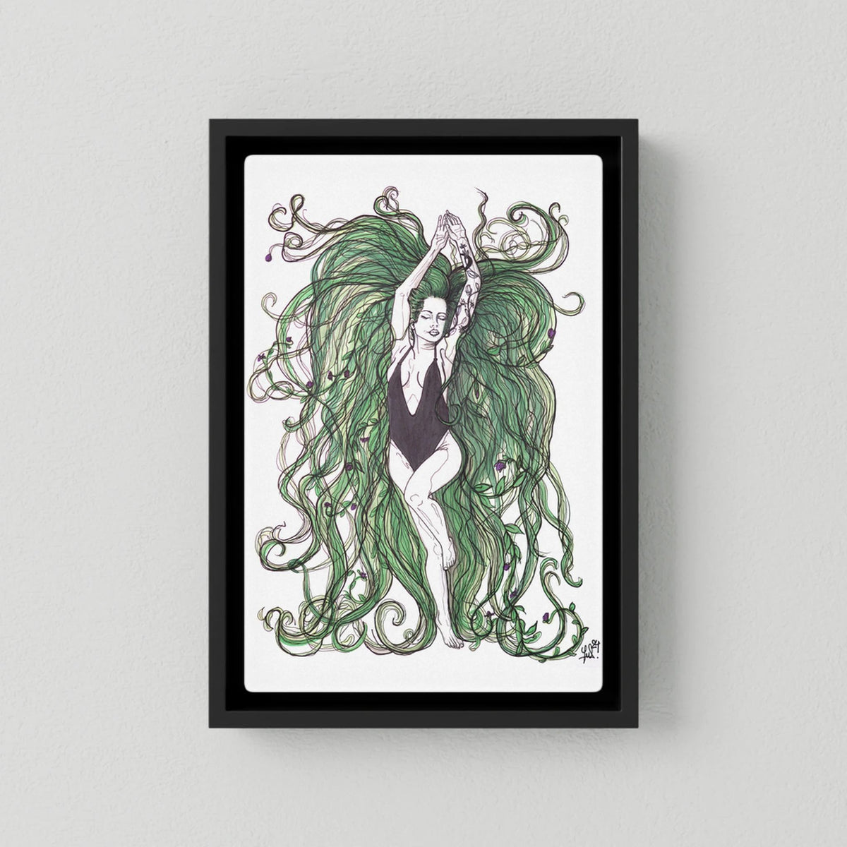 Belladonna Rising Ocean (Colour Frames)
