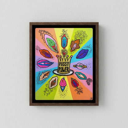 Canvas Print: Pussy Power