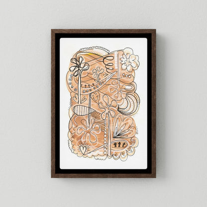 Canvas Print: Waves of Growth