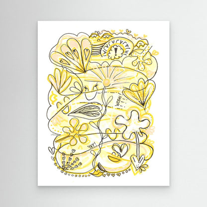 Canvas Print: Waves of Happiness (WW)