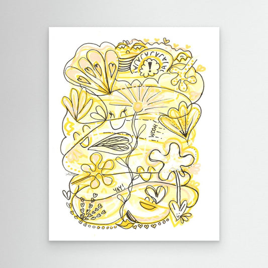 Canvas Print: Waves of Happiness (WW)