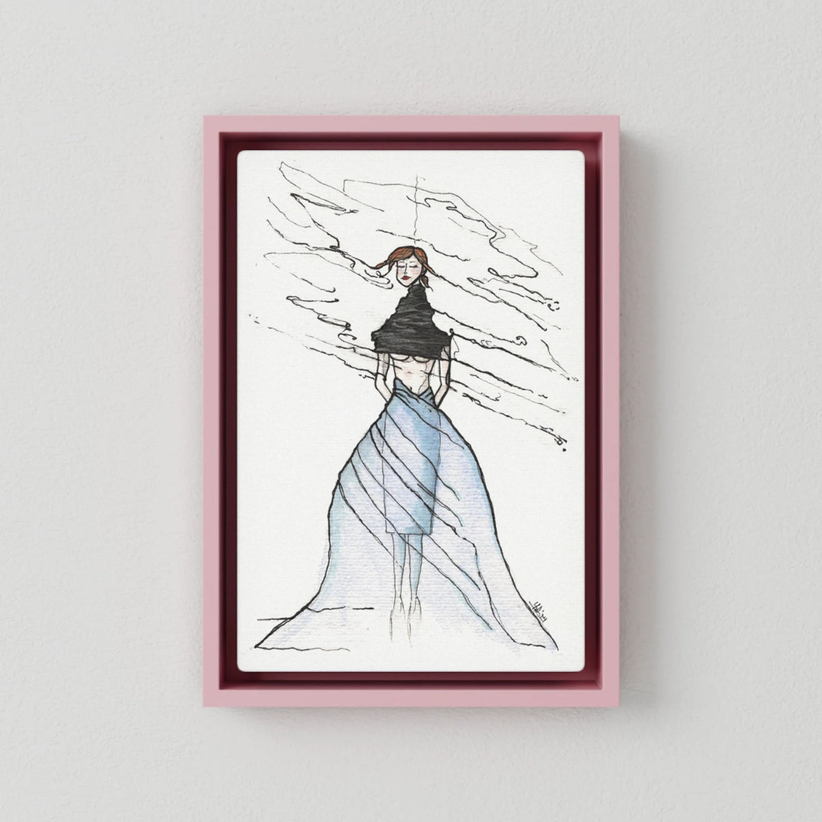 Canvas Print: Bound - A Transformational Journey Within (Colour Frames)