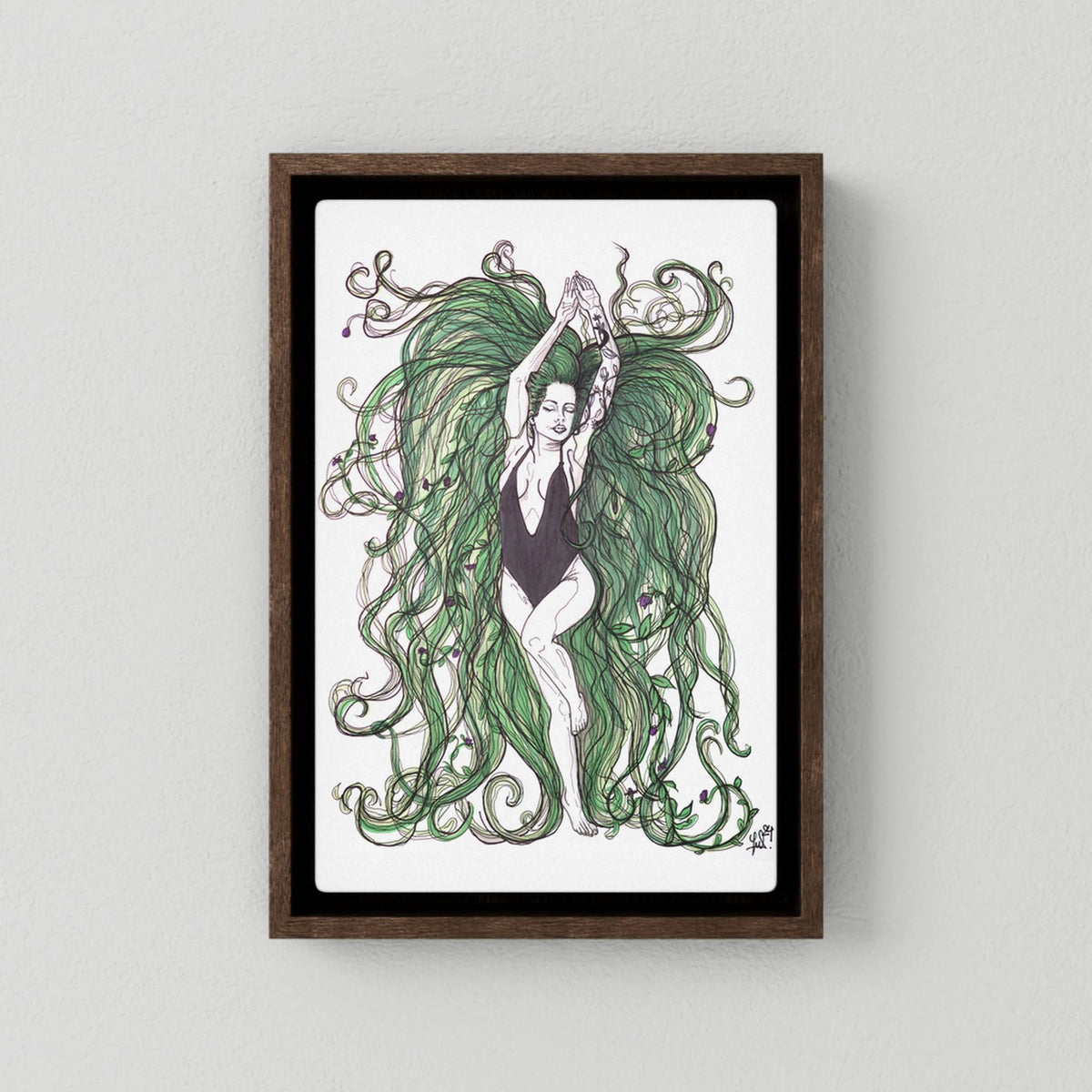 Belladonna Rising Ocean (Colour Frames)