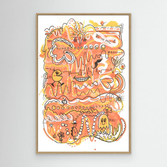 Canvas Print: Waves of Energy