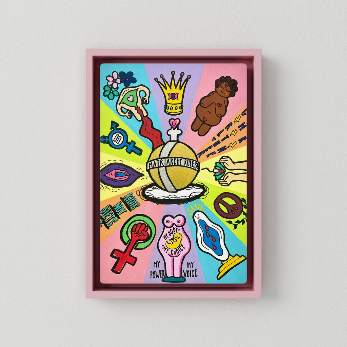 Matriarchy Rules! (Colour Frames)