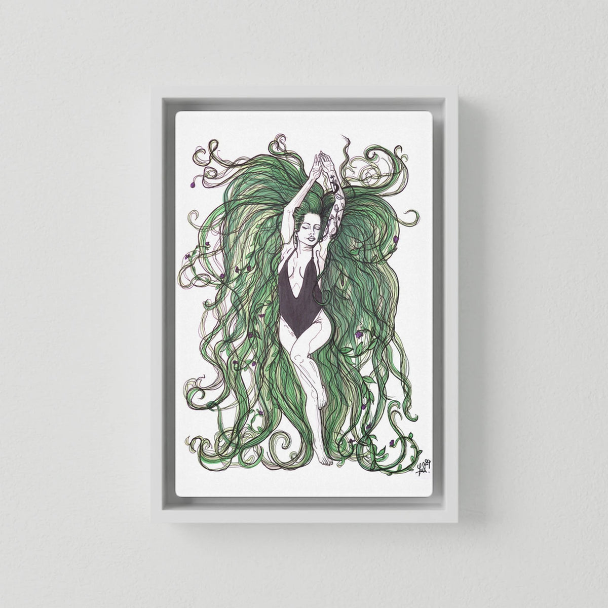 Belladonna Rising Ocean (Colour Frames)