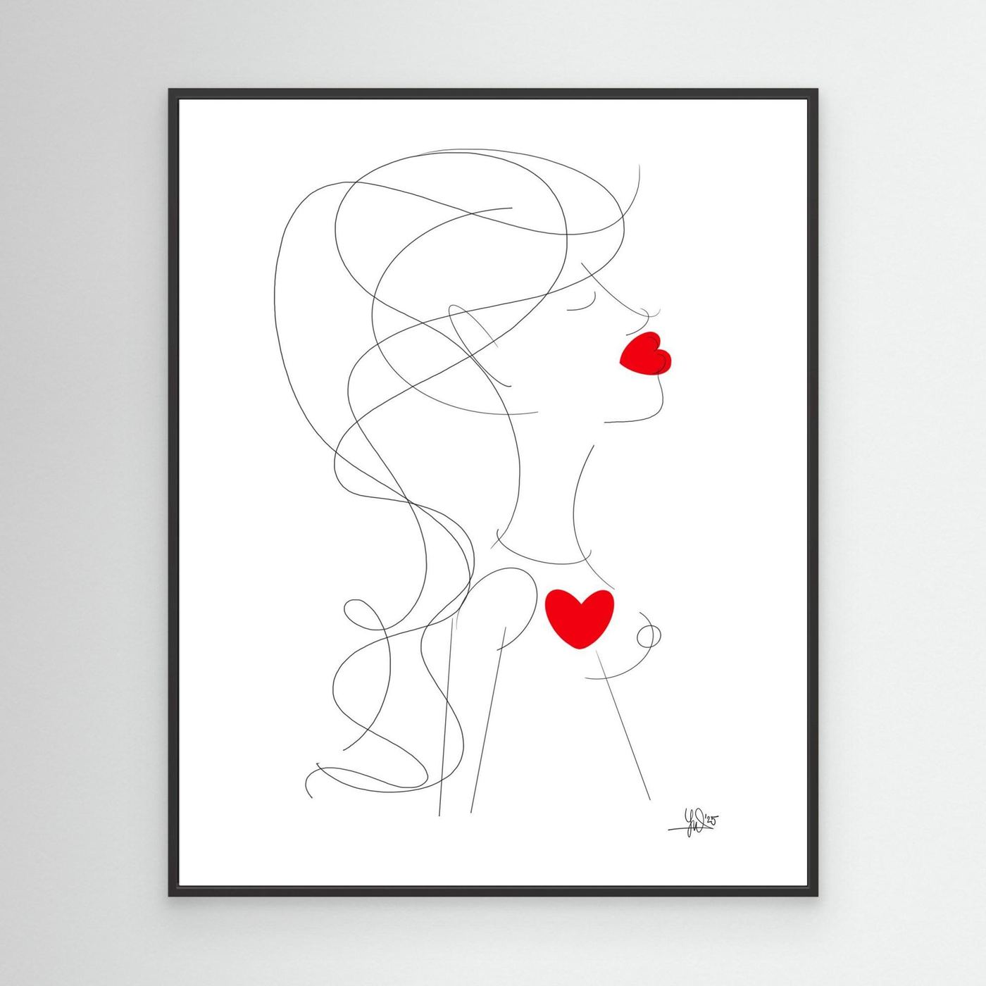 Canvas Print: Peace of Her (WW)